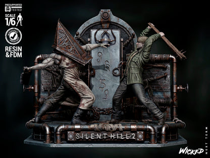 Silent Hill Diorama 3D-Printed Kit