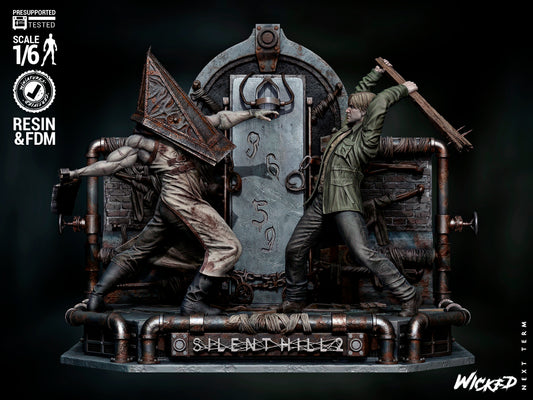 Silent Hill Diorama 3D-Printed Kit