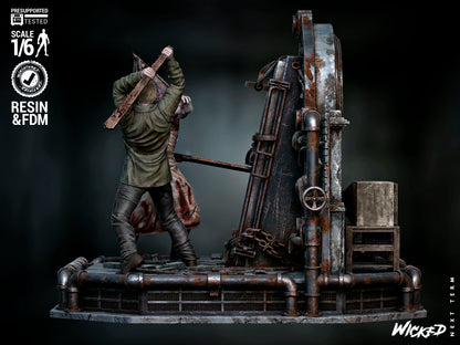 Silent Hill Diorama 3D-Printed Kit
