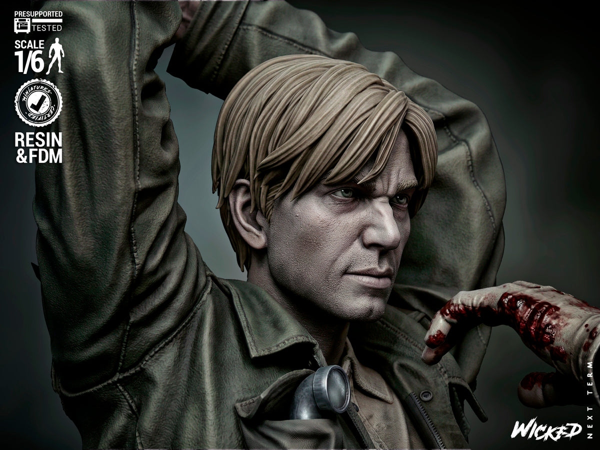 Silent Hill Diorama 3D-Printed Kit