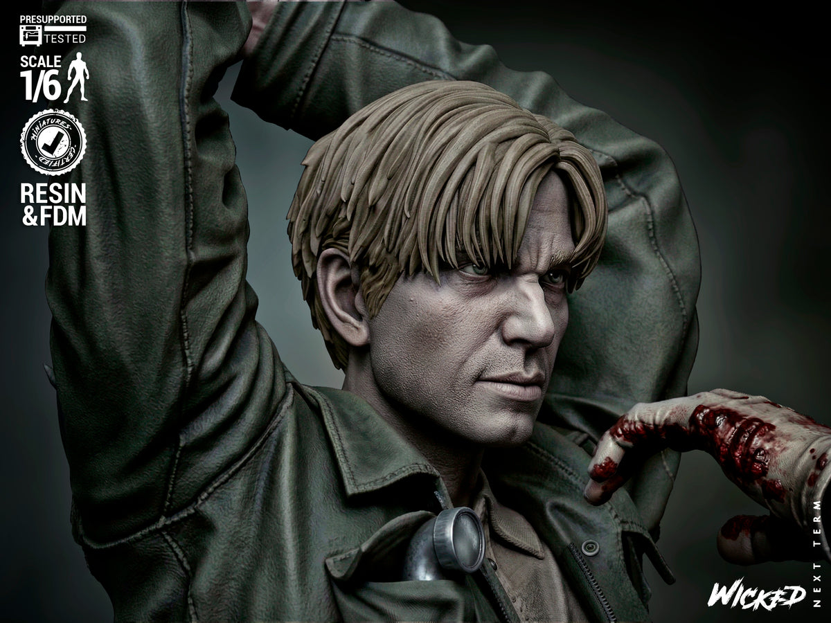 Silent Hill Diorama 3D-Printed Kit