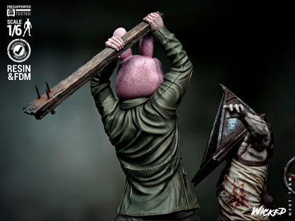 Silent Hill Diorama 3D-Printed Kit