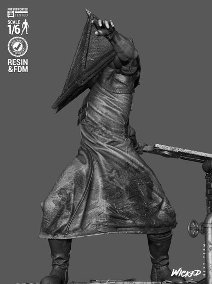 Pyramid Head Statue 3D-Printed Kit