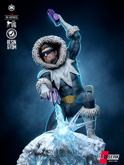 Captain Cold Statue 3D-Printed Kit