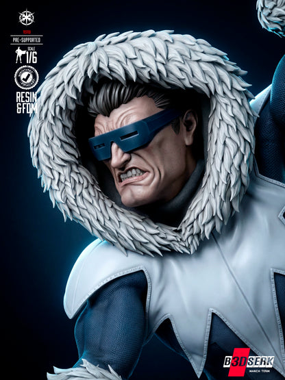 Captain Cold Statue 3D-Printed Kit