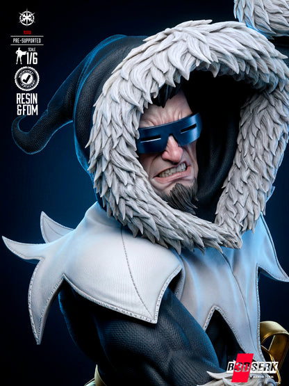 Captain Cold Statue 3D-Printed Kit