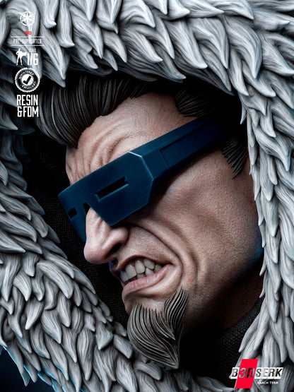 Captain Cold Statue 3D-Printed Kit