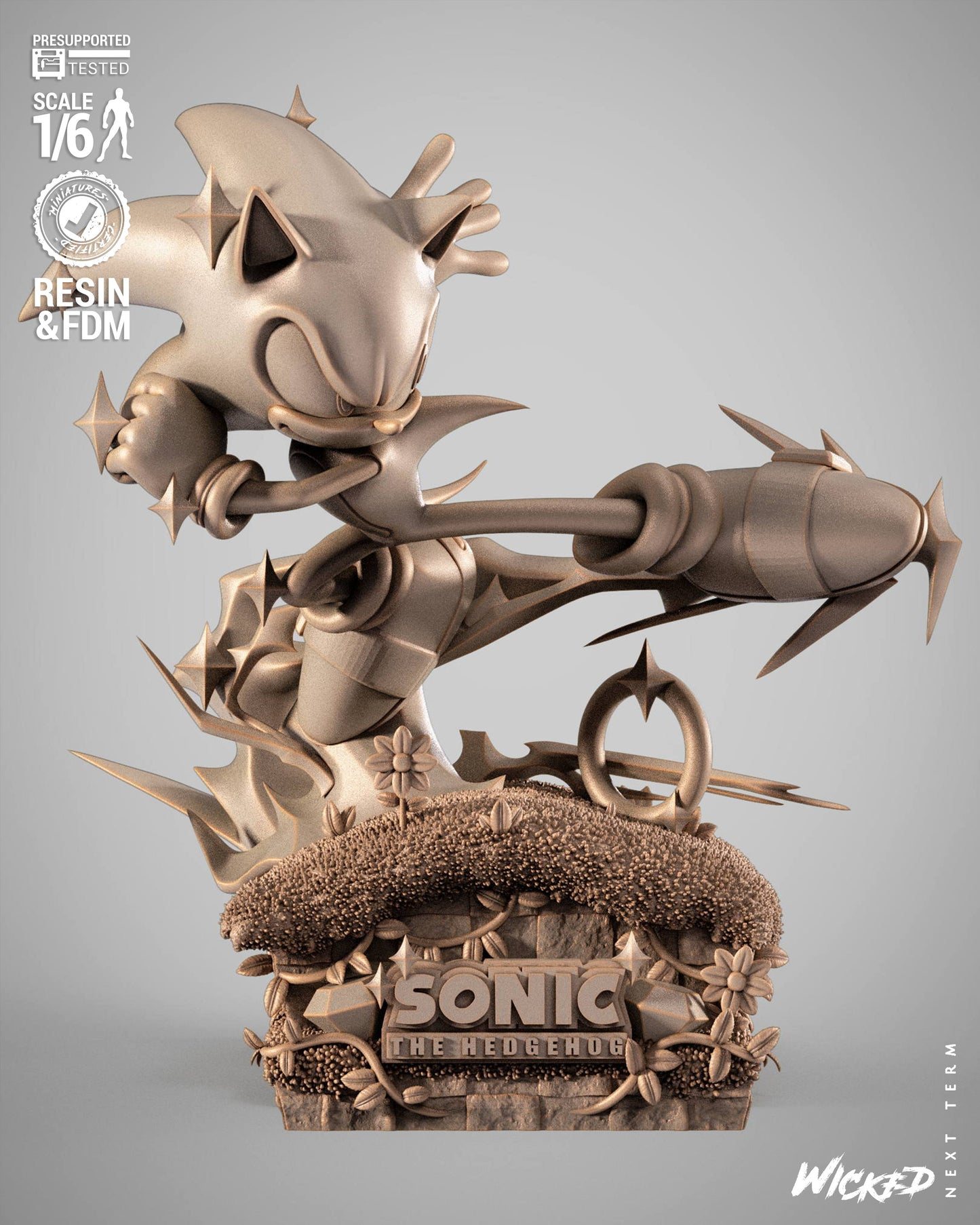 Sonic The Hedgehog Statue