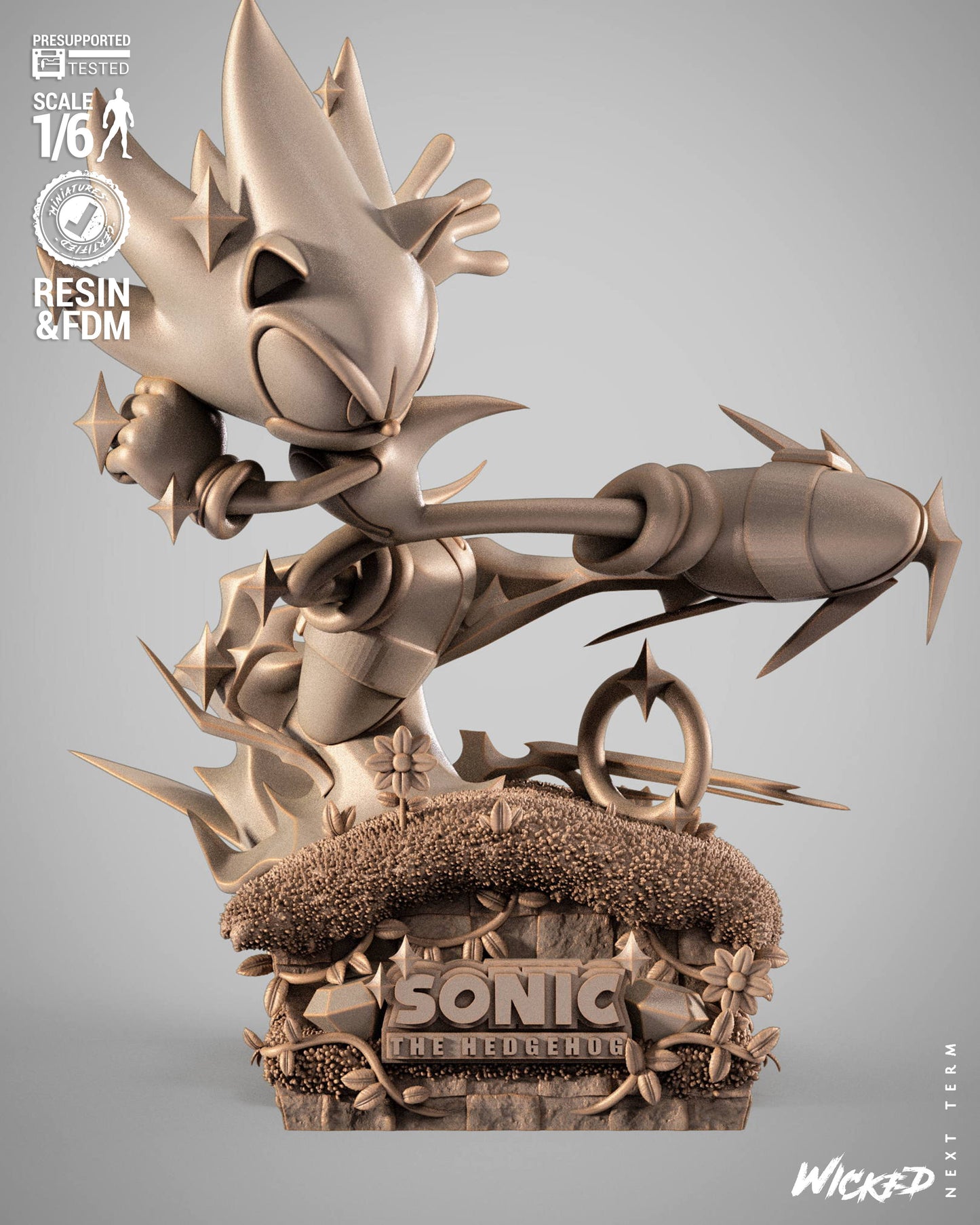 Sonic The Hedgehog Statue