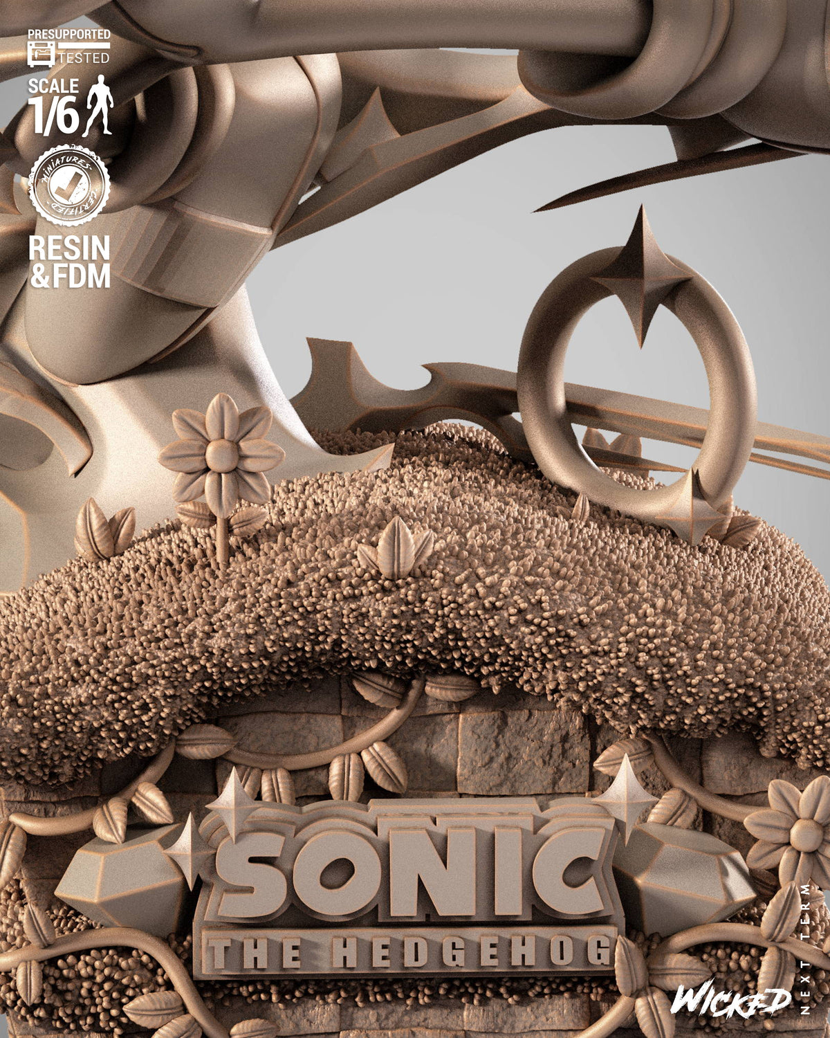 Sonic The Hedgehog Statue