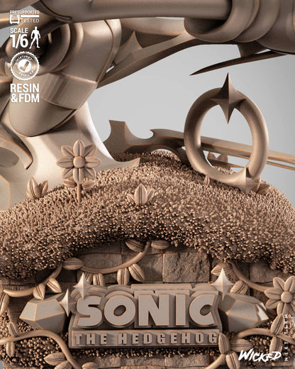 Sonic The Hedgehog Statue