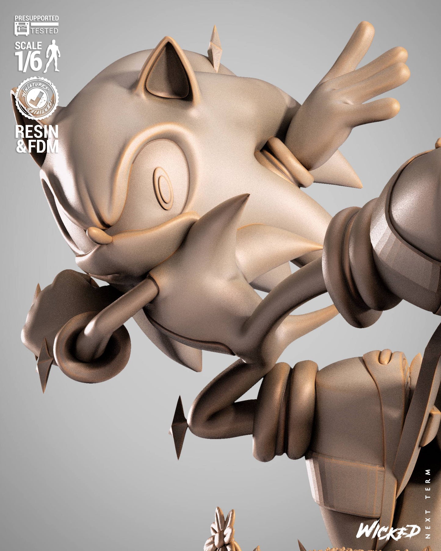 Sonic The Hedgehog Statue