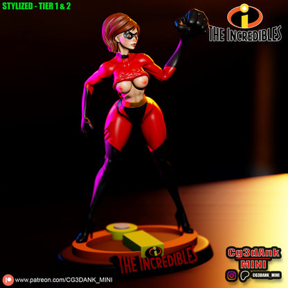 Elastigirl Statue