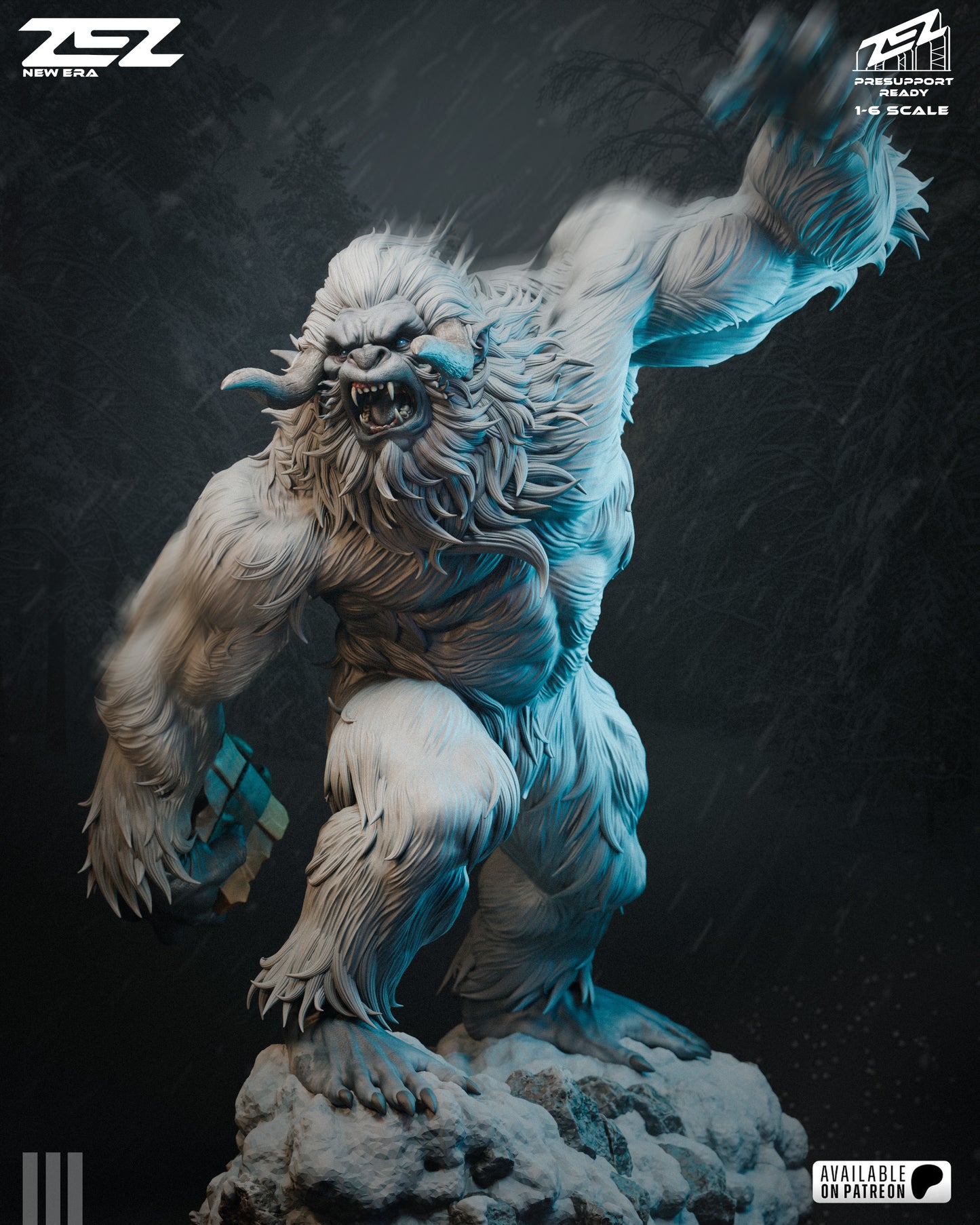 Yeti Statue