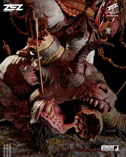 Kratos Statue 3D-Printed Kit