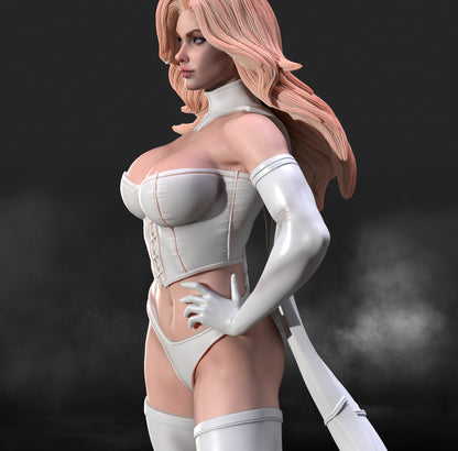 Emma Frost Matc3D Statue