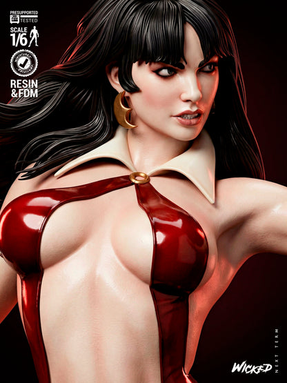 Vampirella Statue 3D-Printed Kit