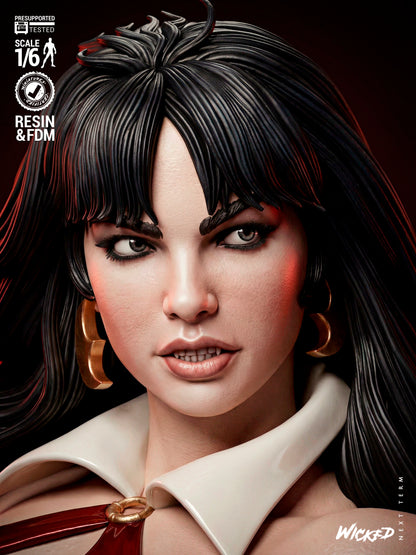 Vampirella Statue 3D-Printed Kit