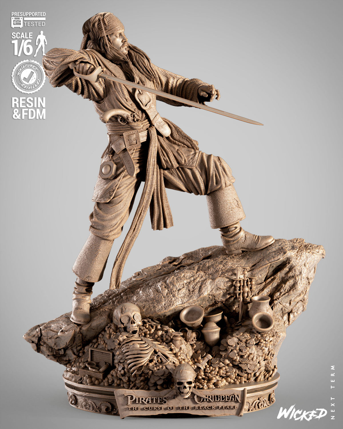 Jack Sparrow Statue