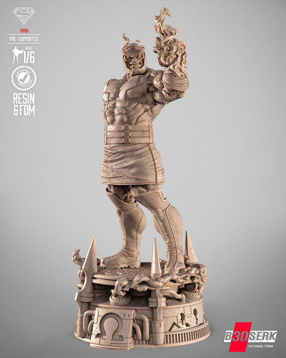 Darkseid Statue 3D-Printed Kit