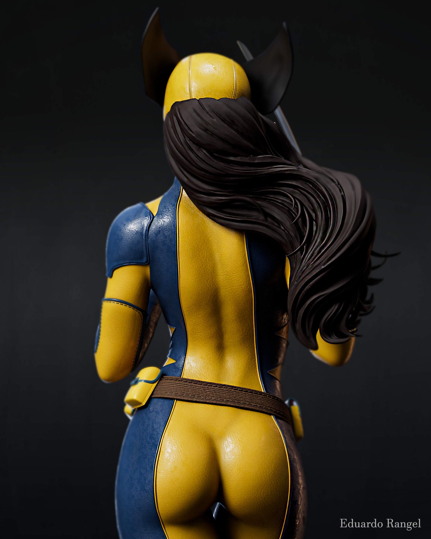 Laura Kinney Wolverine Statue 3D-Printed Kit