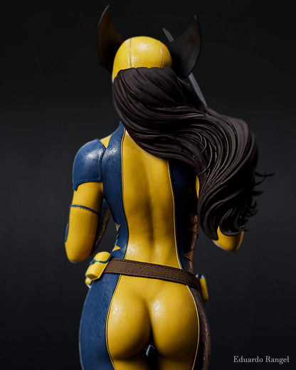 Laura Kinney Wolverine Statue 3D-Printed Kit