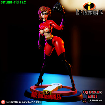 Elastigirl Statue