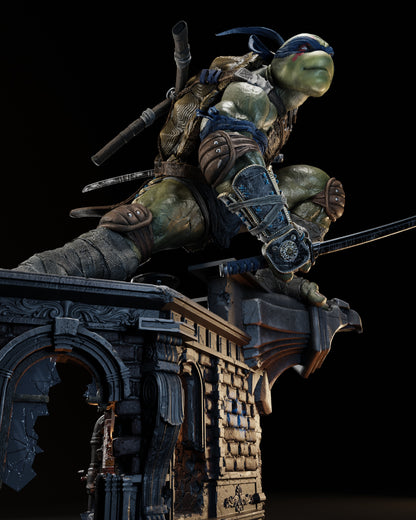 Leonardo Statue