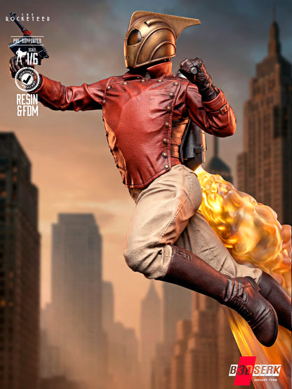 Rocketeer Statue 3D-Printed Kit