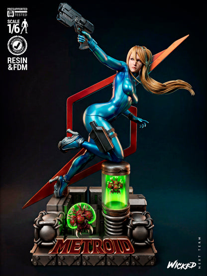 Samus Statue 3D-Printed Kit