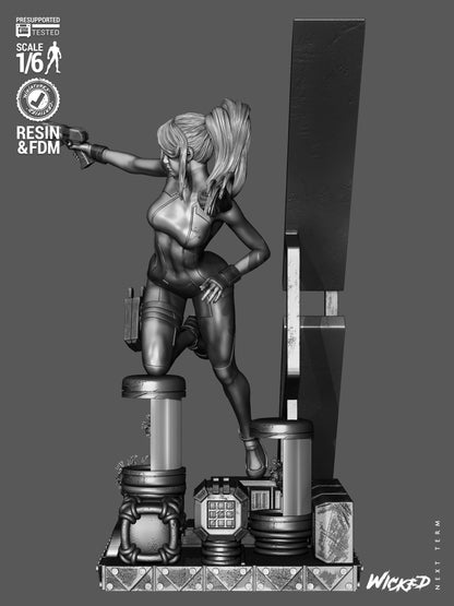 Samus Statue 3D-Printed Kit