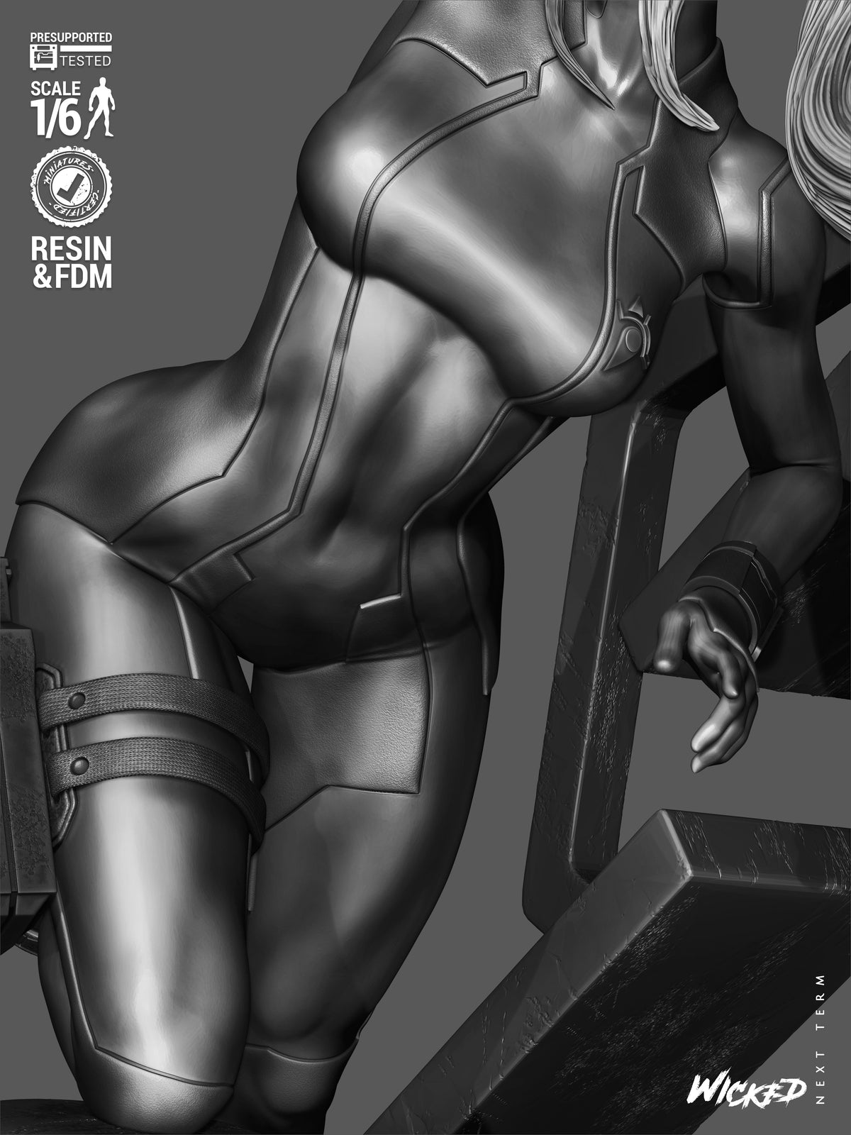 Samus Statue 3D-Printed Kit