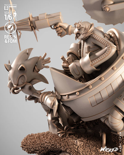 Sonic The Hedgehog Diorama