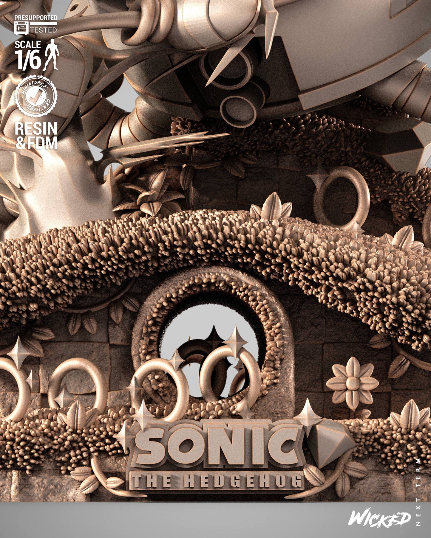 Sonic The Hedgehog Diorama