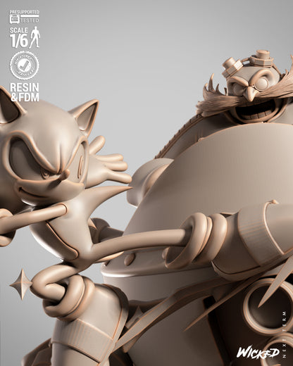 Sonic The Hedgehog Diorama