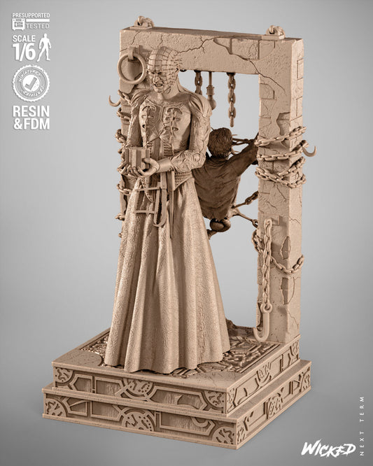 Pinhead Statue 3D-Printed Kit