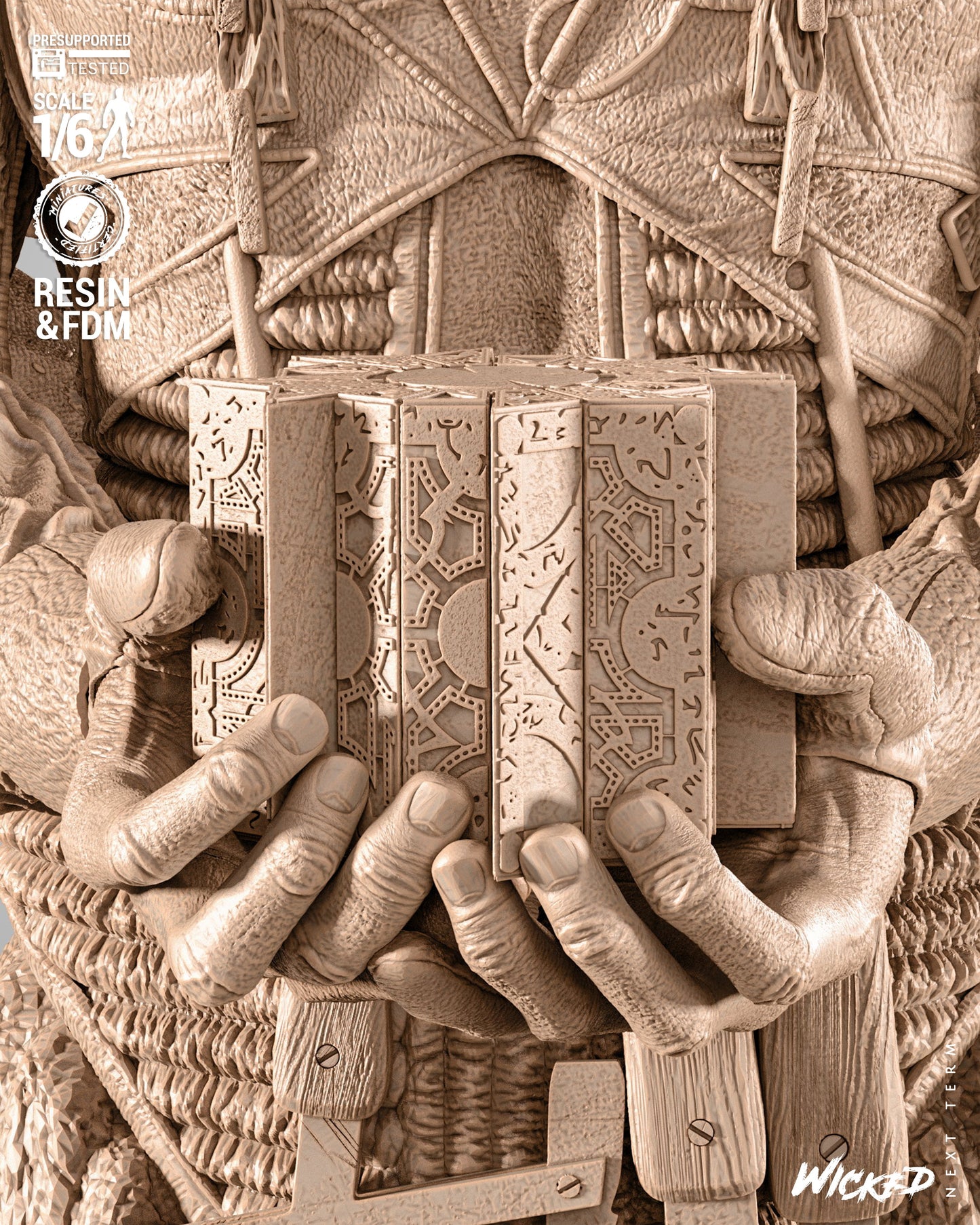 Pinhead Statue 3D-Printed Kit