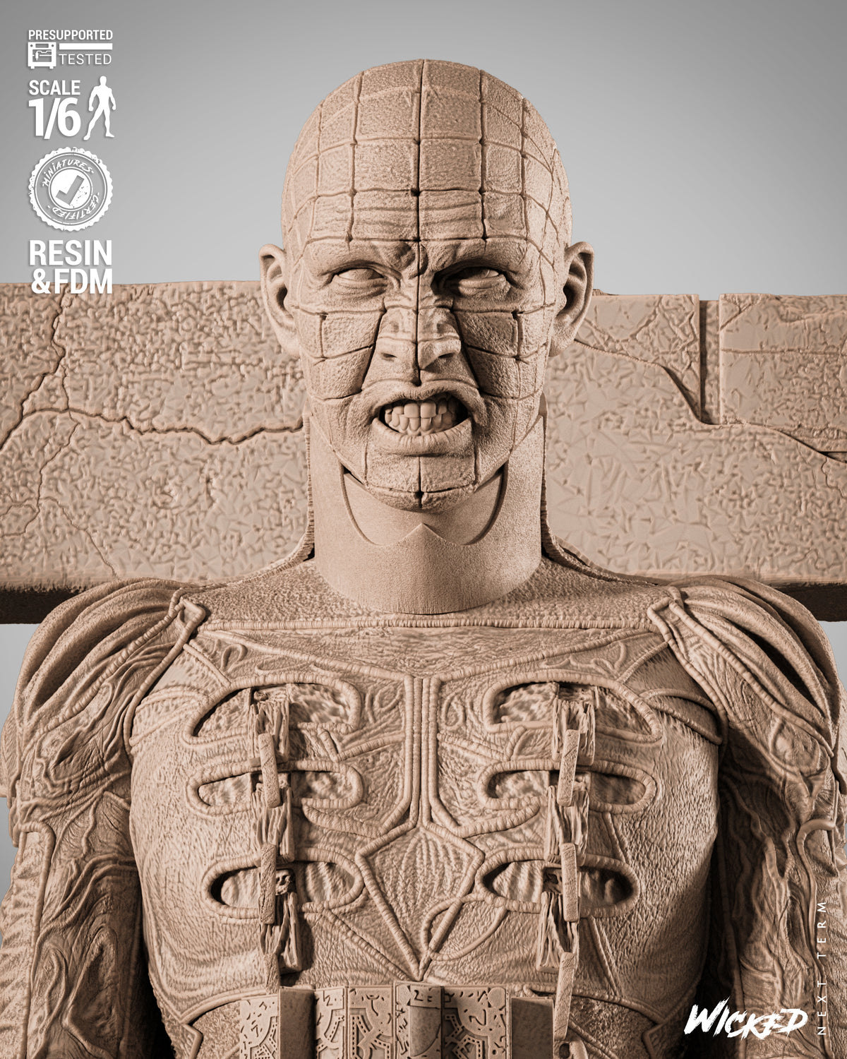 Pinhead Statue 3D-Printed Kit