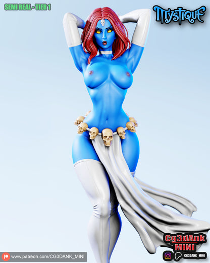 Mystique Statue 3D-Printed Kit