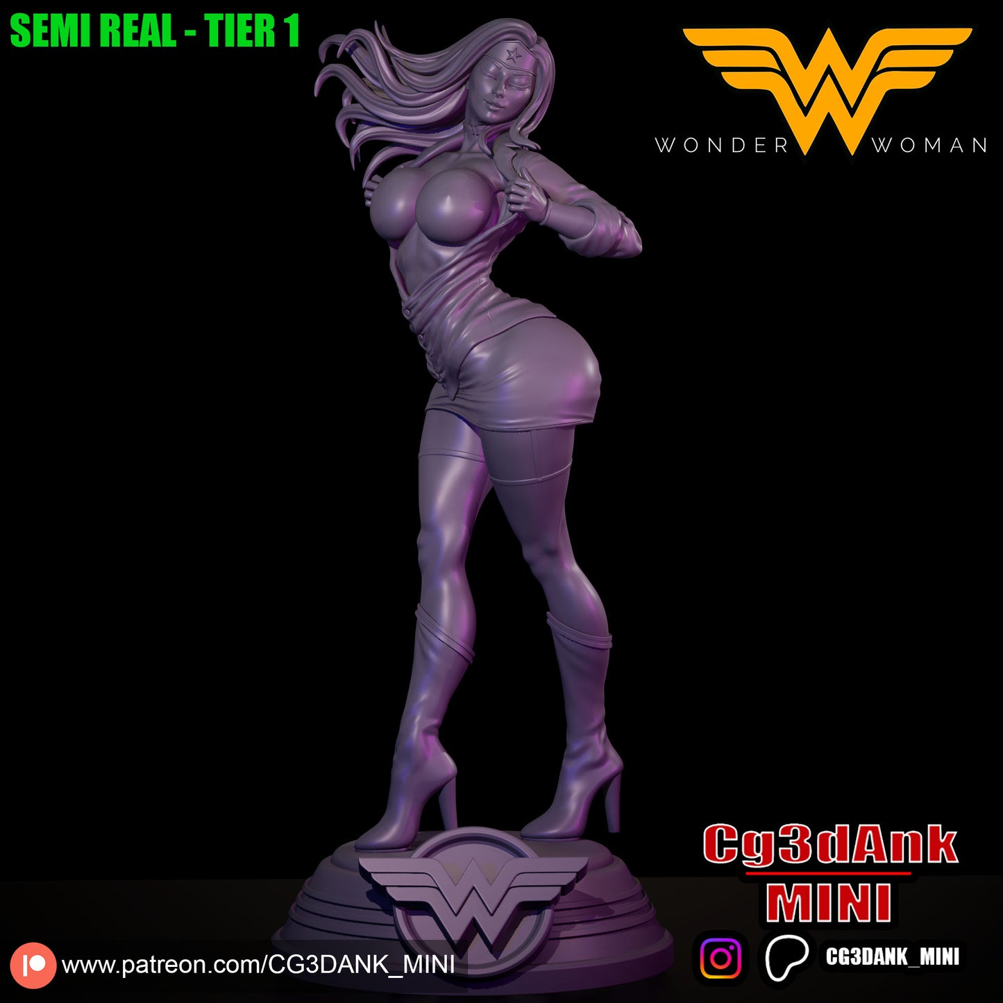 Wonder Woman Statue
