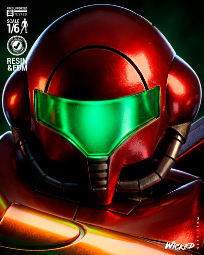 Samus (Suit Variant) Statue 3D-Printed Kit