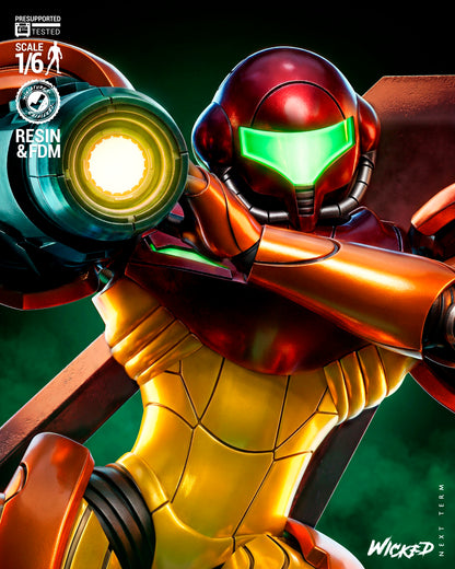 Samus (Suit Variant) Statue 3D-Printed Kit