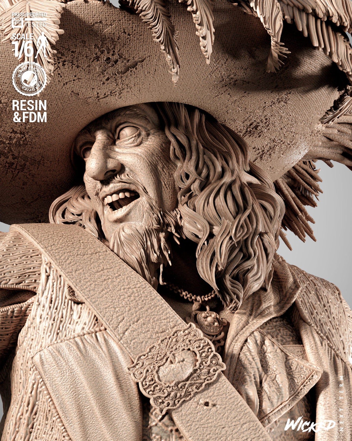 Hector Barbossa Statue