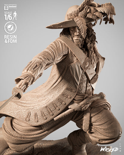 Hector Barbossa Statue