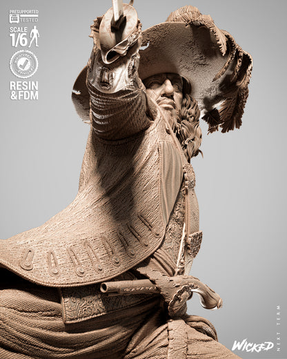 Hector Barbossa Statue