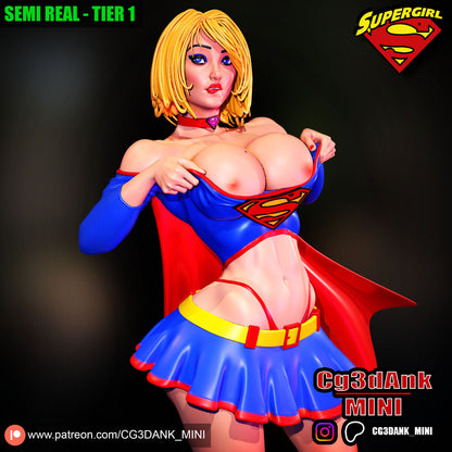 Supergirl Statue