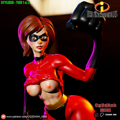 Elastigirl Statue