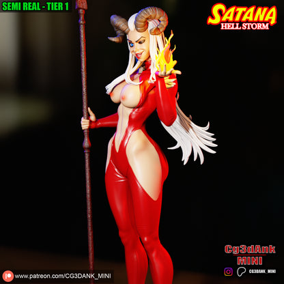 Satana Statue 3D-Printed Kit