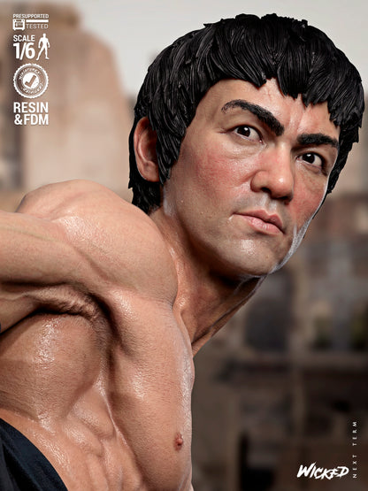 Bruce Lee Statue 3D-Printed Kit