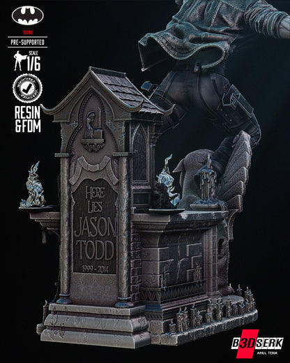 Red Hood Statue
